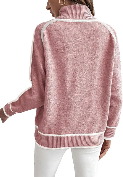 PREORDER: The Lennox Contrast Knit Sweater 11.2.26