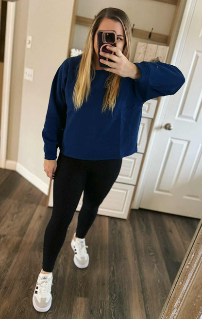 RTS: ZENANA Fleece Raglan Sweatshirts