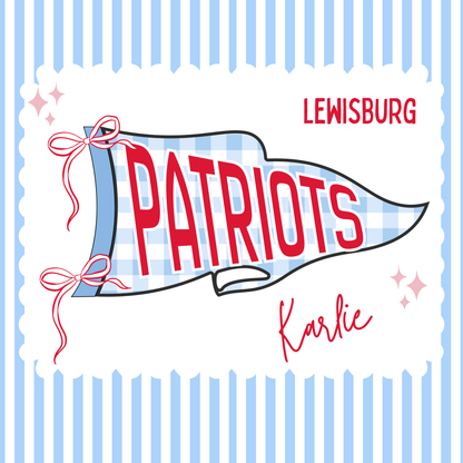 PREORDER: Pennant Flag Fleece Blanket