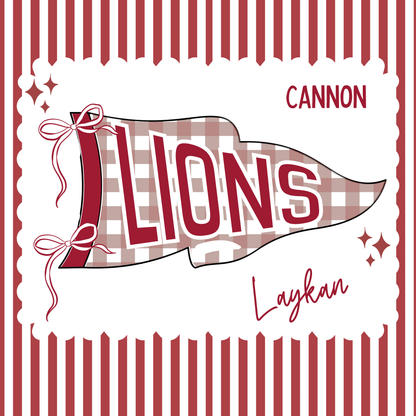 PREORDER: Pennant Flag Fleece Blanket