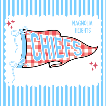 PREORDER: Pennant Flag Fleece Blanket