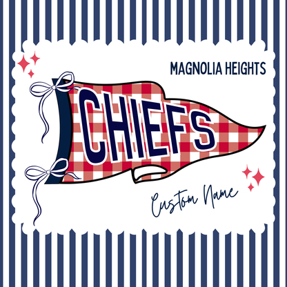 PREORDER: Pennant Flag Fleece Blanket