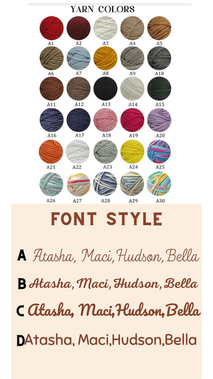 PREORDER: Custom Rope Embroidered Pompom Hat RERUN 11.2.26