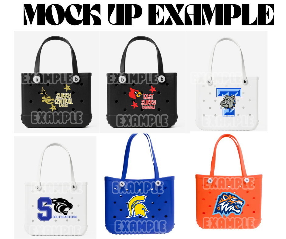 Preorder: SMALL EVA TOTES CUSTOM LOGO 1.19.26