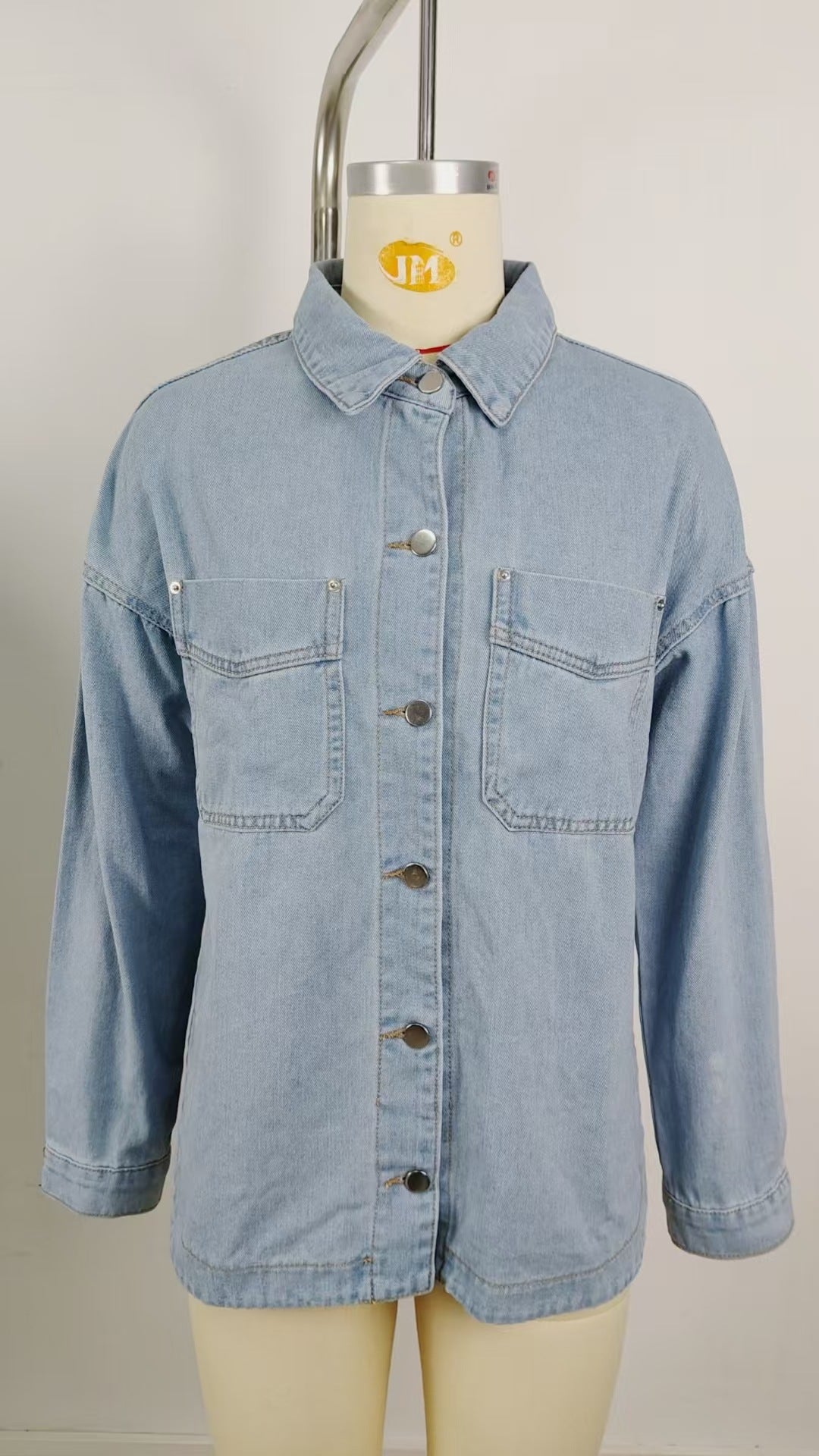 PREORDER: On the Move Denim Light Weight Button Down 1.19.26