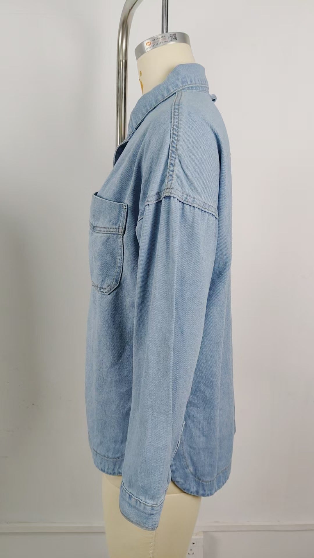 PREORDER: On the Move Denim Light Weight Button Down 1.19.26