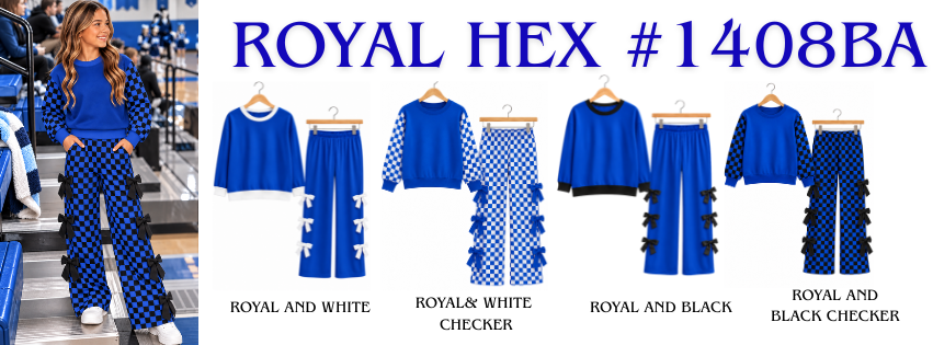 PREORDER: The Custom Crewneck Bow Set | Premade Colors  11.2.26