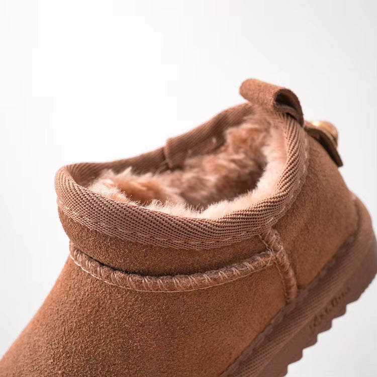 Preorder: Faux Fur and Suede Mini Shortie Boots  ( bestseller) BK1-BK4.5 1.19.26