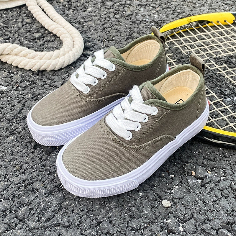 RTS: Kid's Canvas Lace-up Shoes
