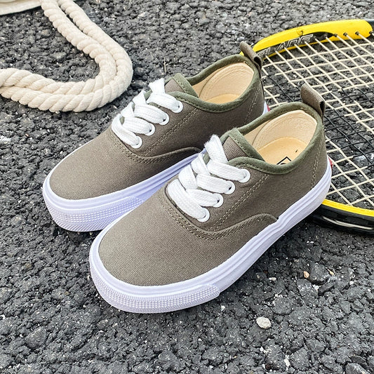 RTS: Kid's Canvas Lace-up Shoes