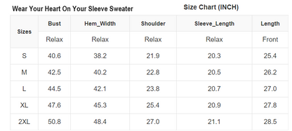 RTS: Wear Your Heart on Your Sleeve!