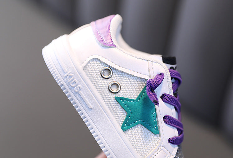 PREORDER: Sparkle Toe Star Kids Sneaker 9.22.25 osym