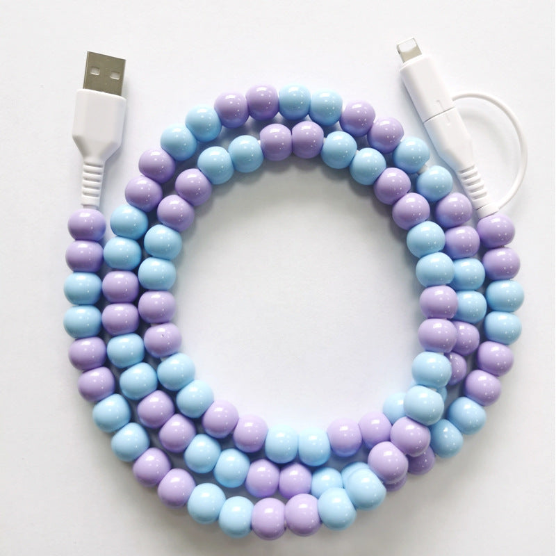 PREORDer: RERUN Dual Beaded Phone Charger  1.19.26