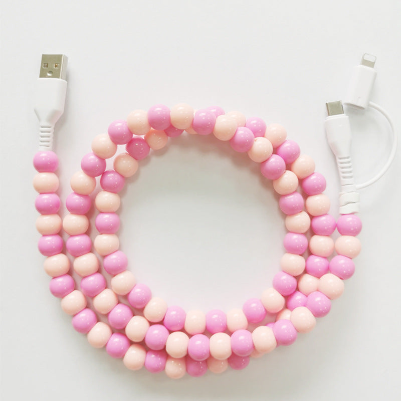 PREORDer: RERUN Dual Beaded Phone Charger  1.19.26