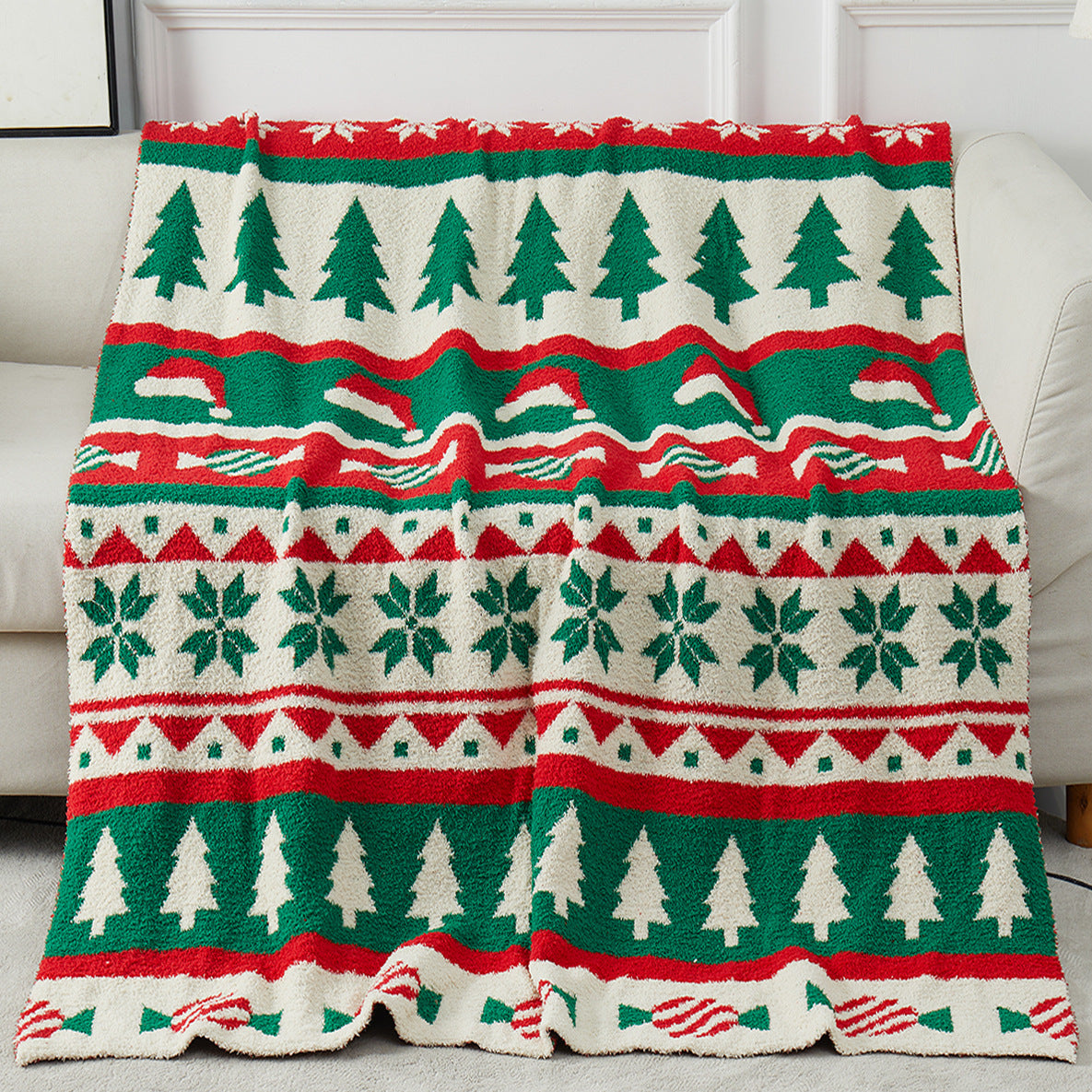 PREORDER: Luxe Holiday Fuzzy Blankets RERUN 10.19.26 osym