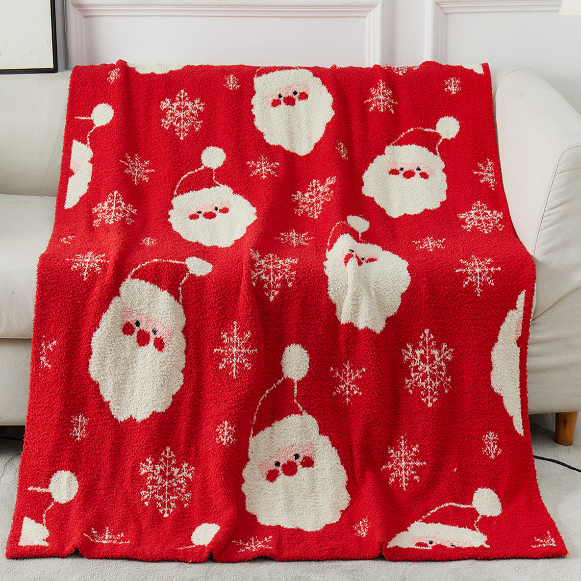 PREORDER: Luxe Holiday Fuzzy Blankets RERUN 10.19.26 osym