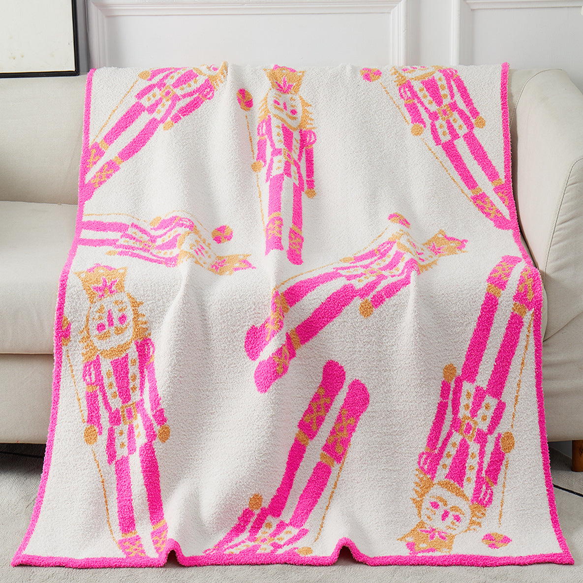 PREORDER: Luxe Holiday Fuzzy Blankets RERUN 10.19.26 osym