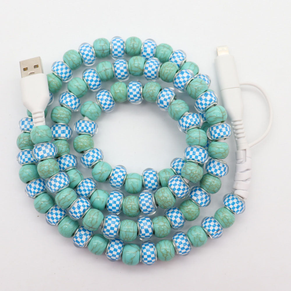 PREORDer: RERUN Dual Beaded Phone Charger  1.19.26