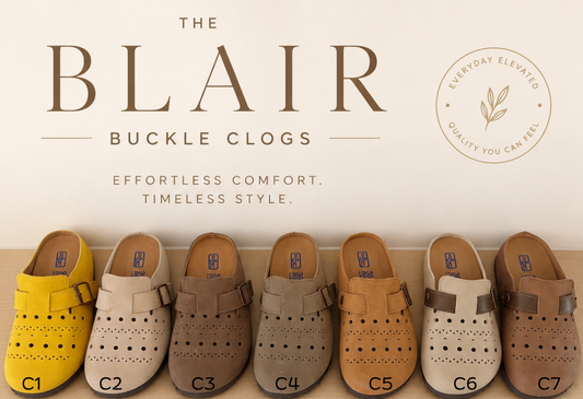 PREORDER: The Blair Buckle Clog 6.8.26 osym