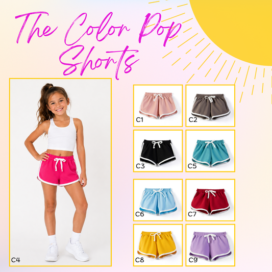 PREORDER: The Color Pop Shorts 6.15.26 osym