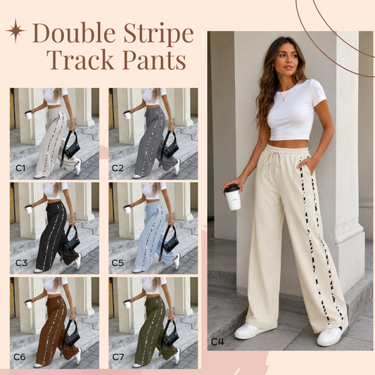 PREORDER: Double Stripe Track Pants 6.15.26 osym