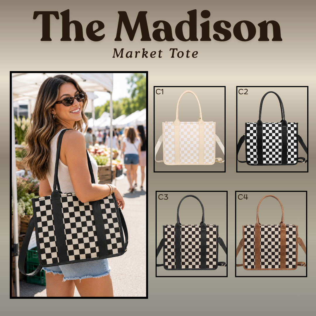 PREORDER: The Madison Market Tote 6.15.26 osym