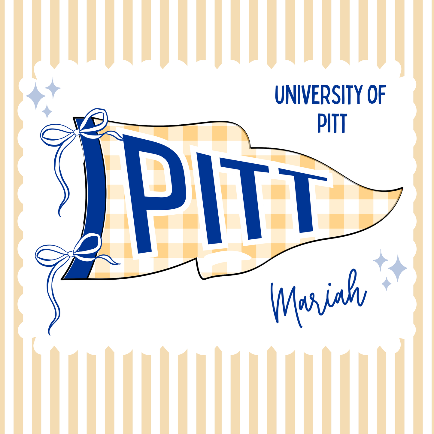 PREORDER: Custom Pennant Flag Pillowcase RERUN 8.24.26