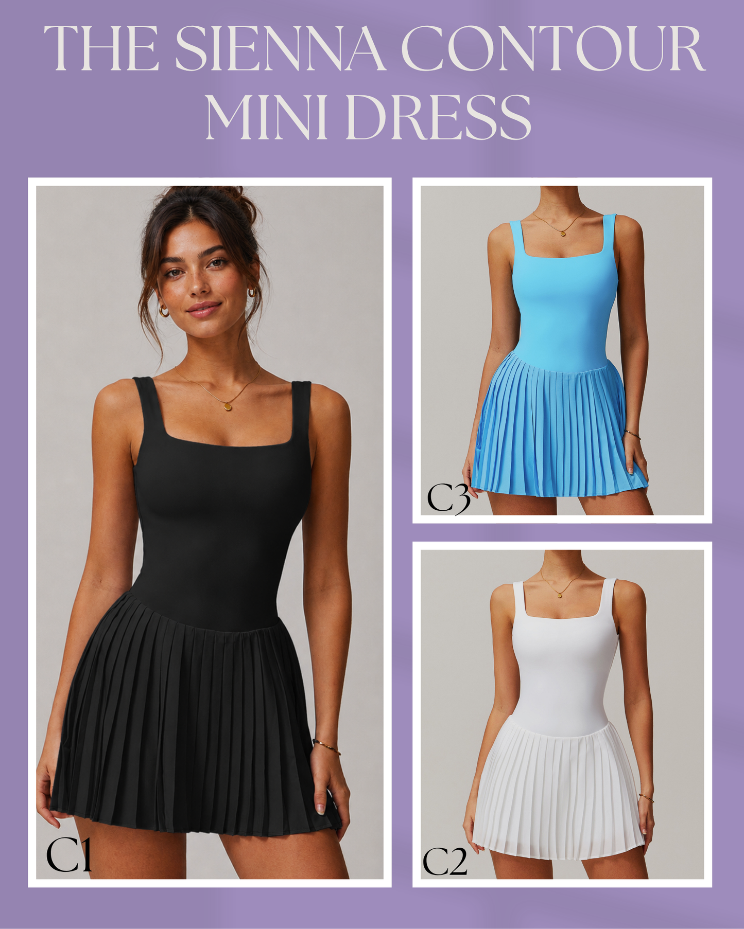 PREORDER: The Sienna Contour Mini Dress 5.11.26