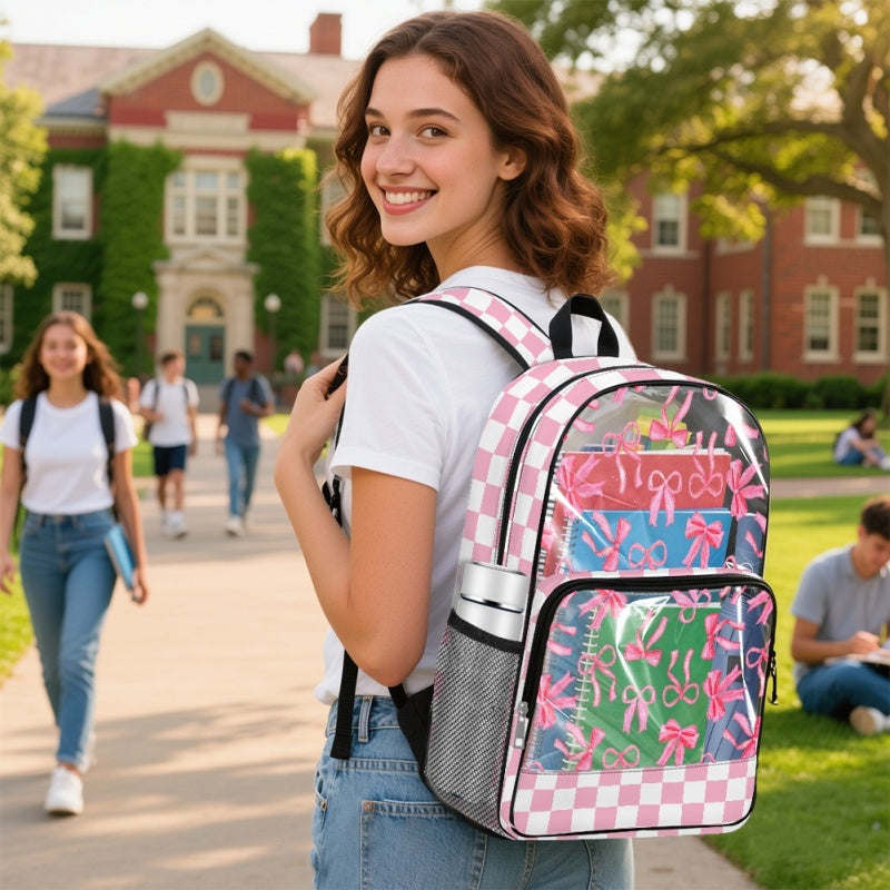 PREORDER: Custom Transparent Backpacks 7.6.26