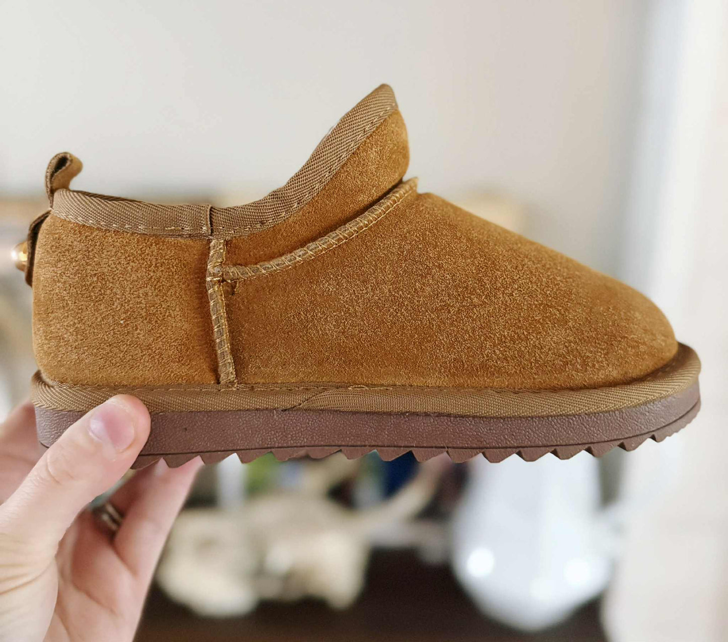 PREORDER: Faux Fur and Suede Mini Shortie Boots (SIZES 5.5-13) BESTSELLER 1.19.26