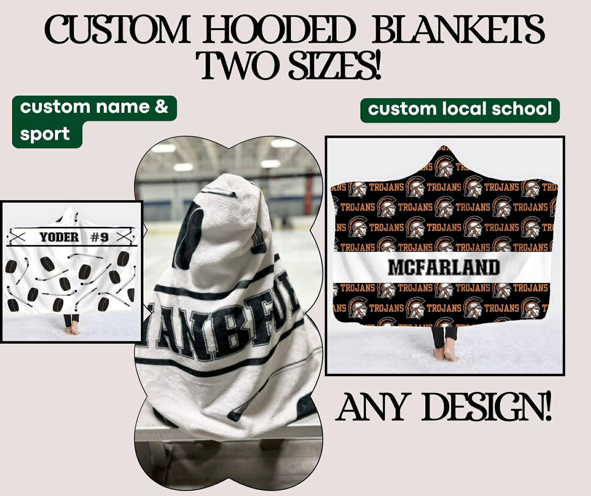 PREORDER: Custom Hooded Blankets RERUN 10.19.26 osym