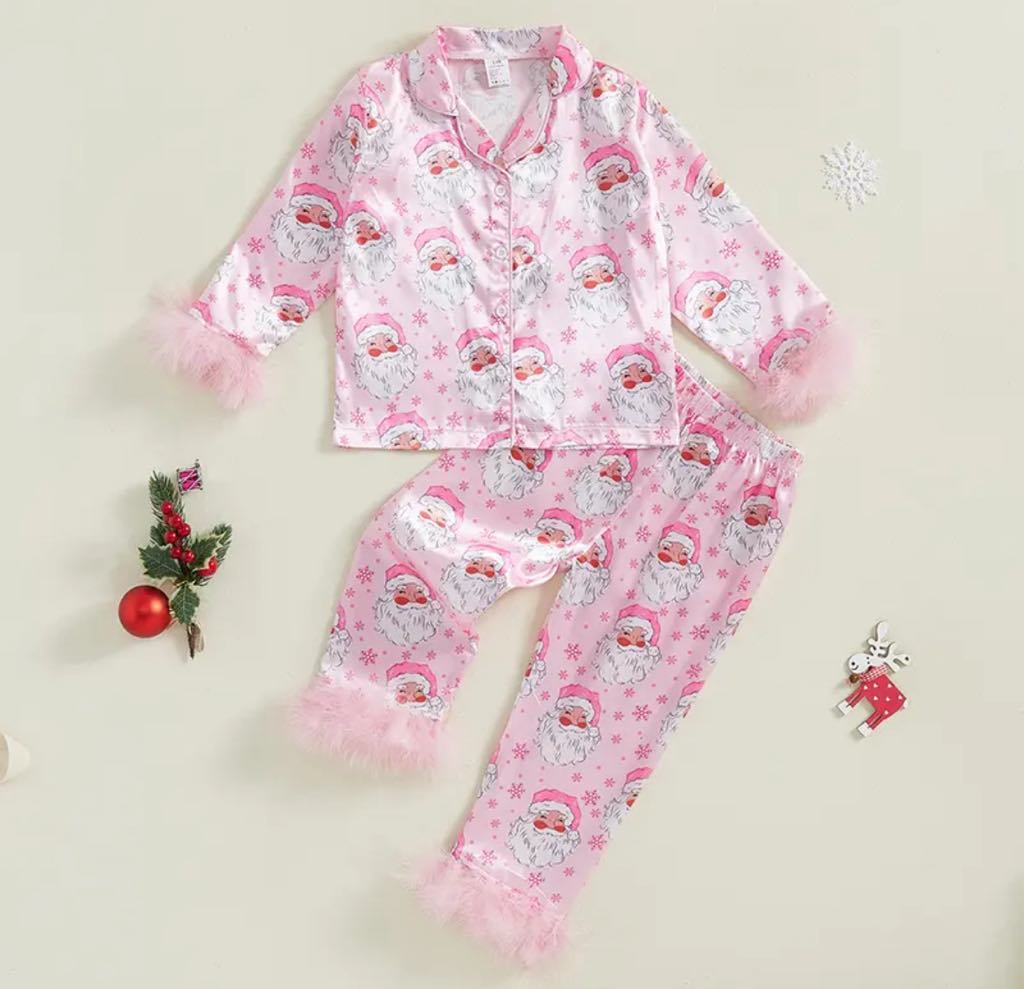 PREORDER: Silky and Fuzzy Santa/Plaid PJs 11.4.24