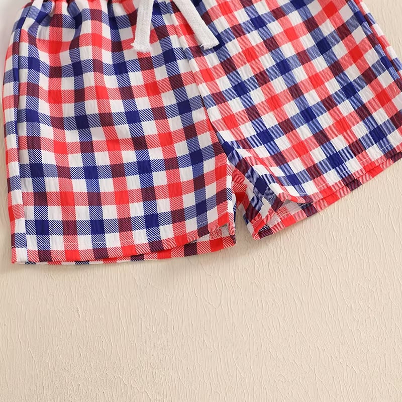 PREORDER: Checkered Shorts Set 3.9.26