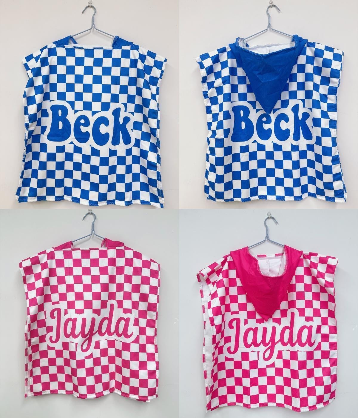PREORDER: Custom Hooded Towel - Solid or Checker 1.19.26 osym