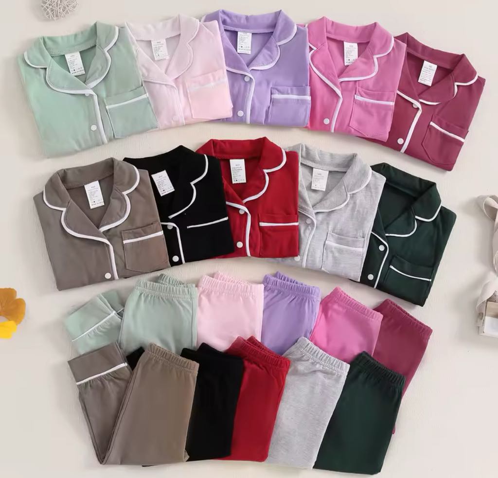 PREORDER: Monogrammed PJS-Kids 9.22.25
