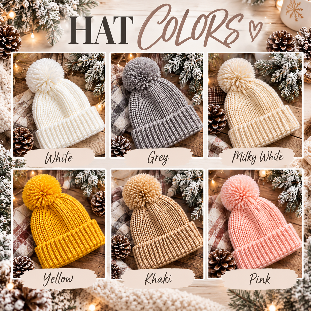PREORDER: Custom Rope Embroidered Pompom Hat RERUN 11.2.26