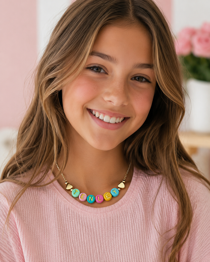 PREORDER: The Pastel Pop Name Necklace RERUN 9.8.26