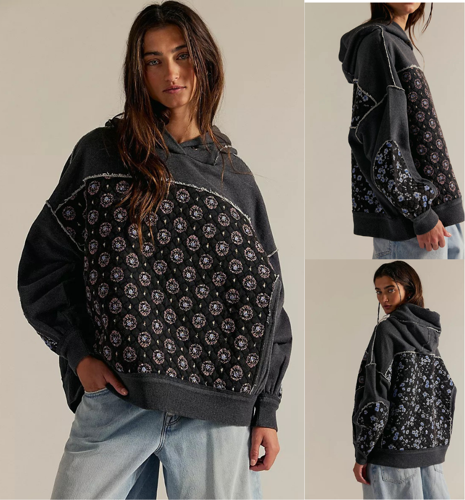 PREORDER: Patchwork Splice Hoodie 1.19.26 osym