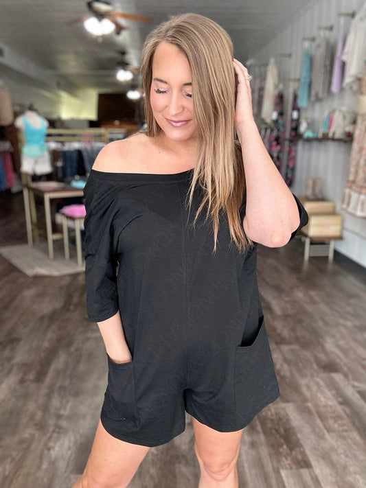 RTS: The Stephanie T-shirt Romper-