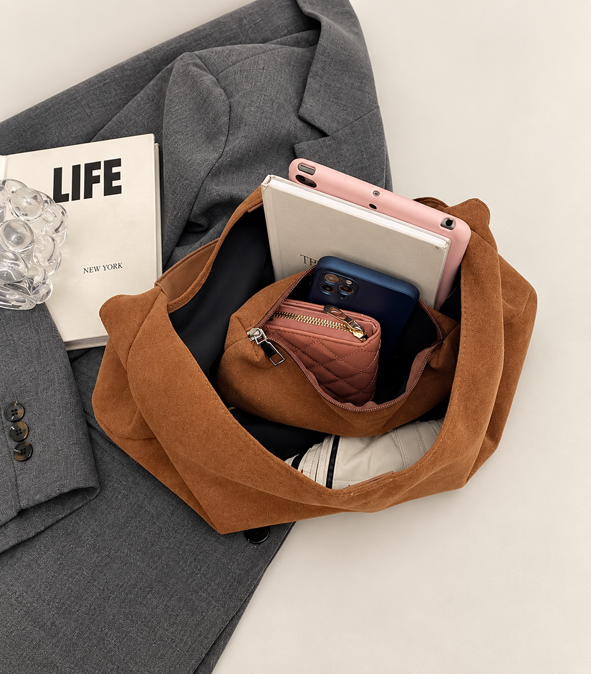 PREORDER: The Ellery Suede Tote 9.14.26