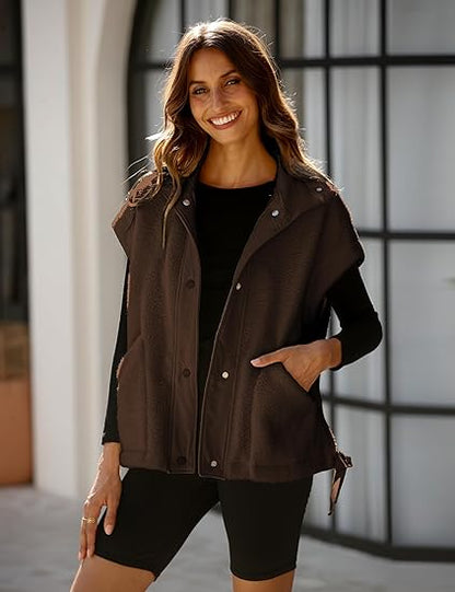 PREORDER: Wrenlee Fleece Vest RERUN 9.21.26