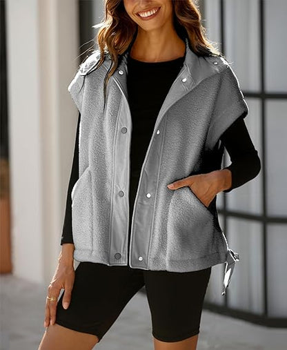PREORDER: Wrenlee Fleece Vest RERUN 9.21.26