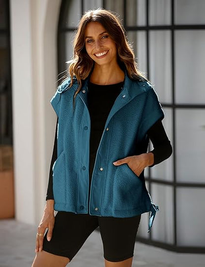 PREORDER: Wrenlee Fleece Vest RERUN 9.21.26