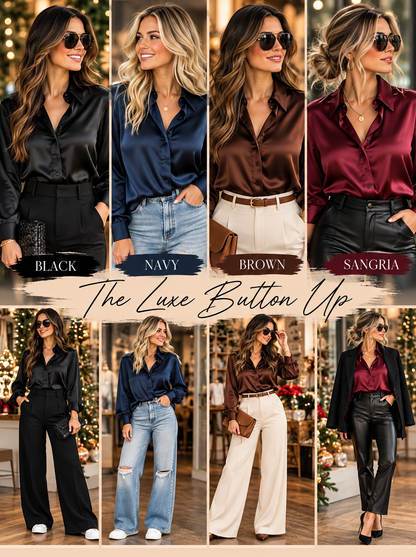 PREORDER: The Luxe Button Up  10.19.26 osym
