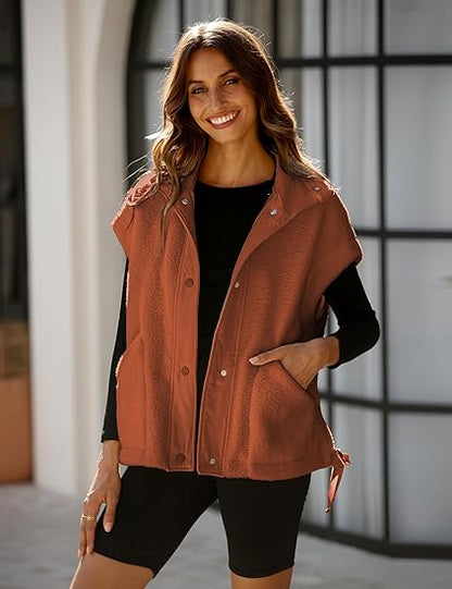 PREORDER: Wrenlee Fleece Vest RERUN 9.21.26