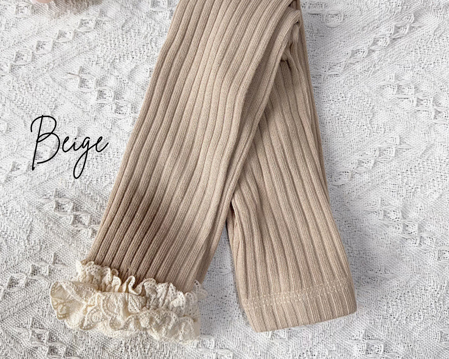 PREORDER: Lace Bottom Tights 9.22.25