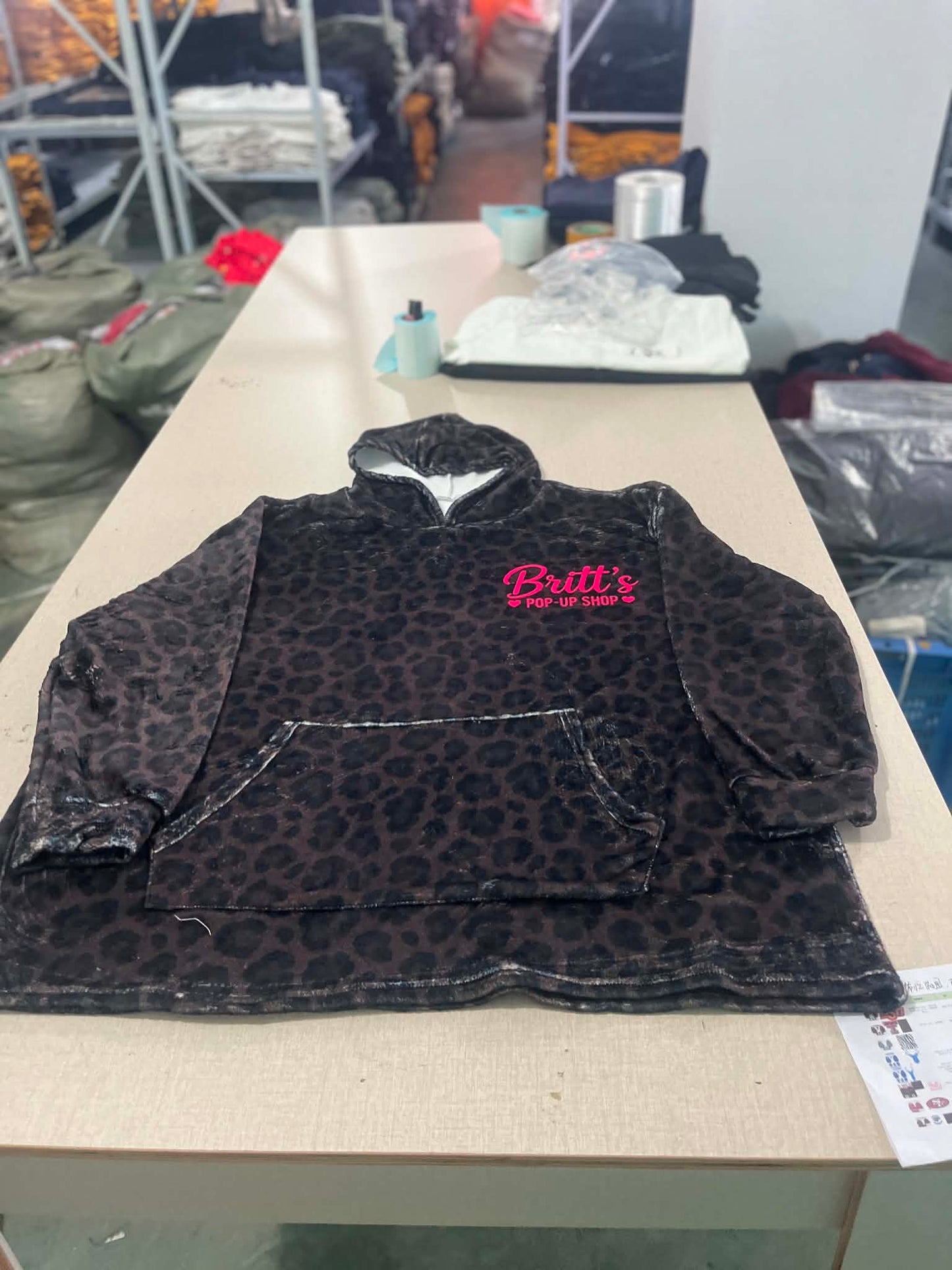 PREORDER: The Sunday Society Custom Blanket Hoodie - SEAMLESS  8.31.26
