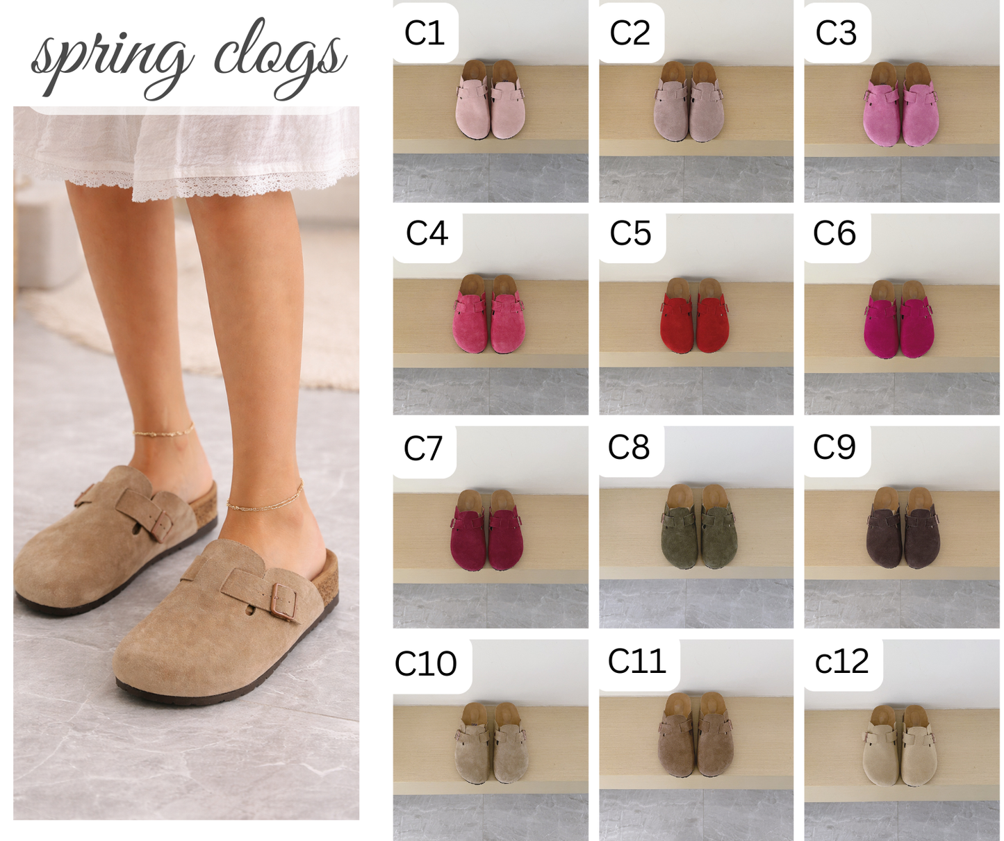 PREORDER: Spring Clogs 3.9.26 osym