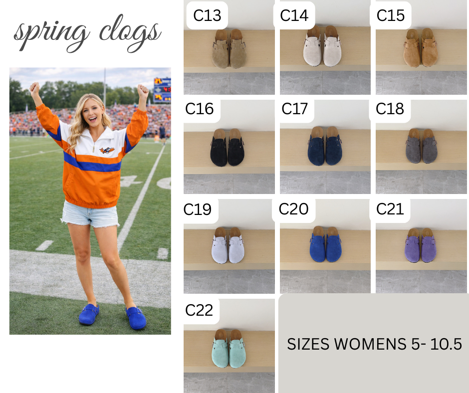 PREORDER: Spring Clogs 3.9.26 osym