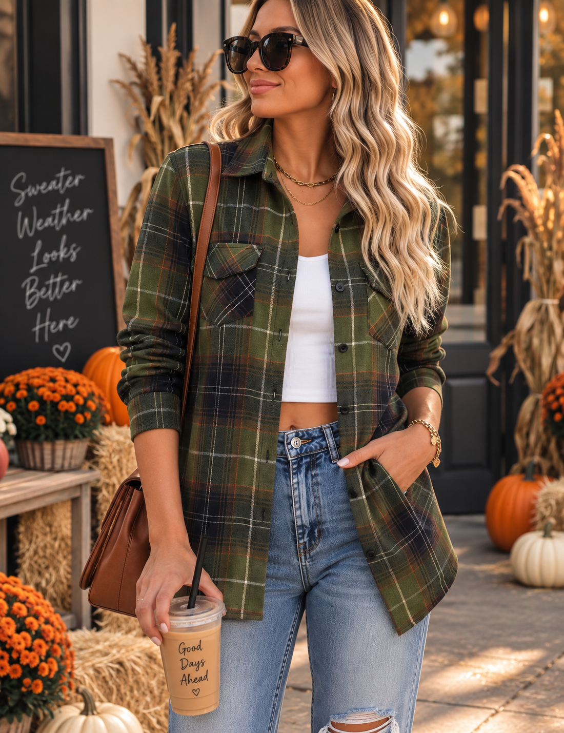 PREORDER: The Brielle Plaid Shacket 9.21.26